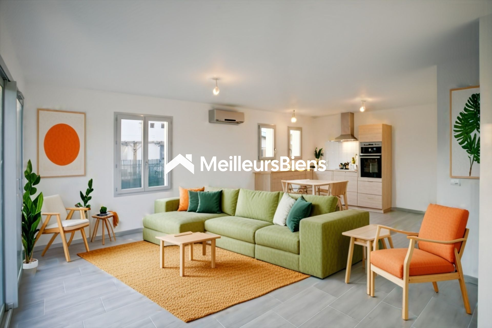 Maison neuve 2 chambres centre village