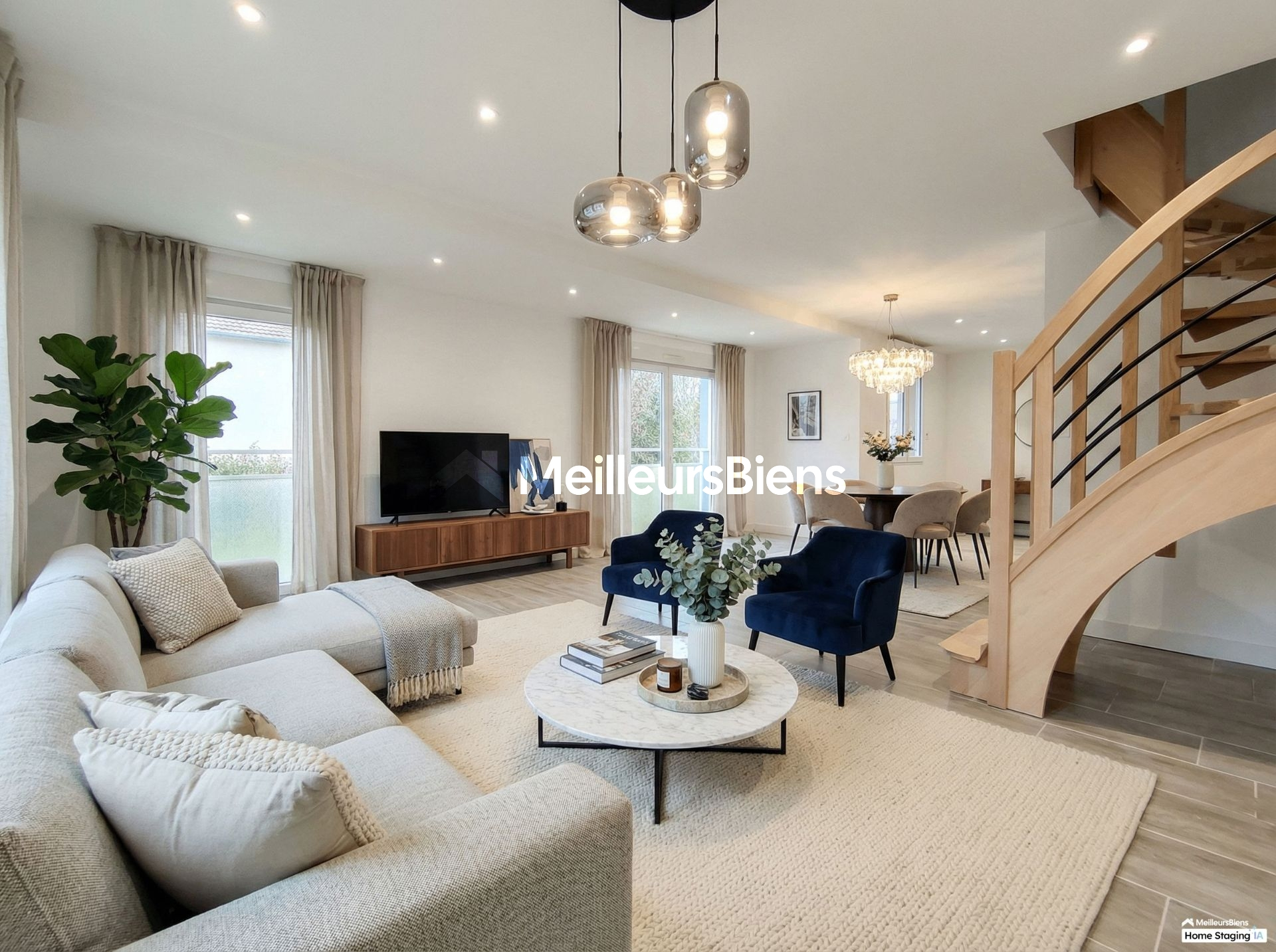 Duplex F5 rénové à Valdoie – 88 m² avec 2 terrasses, garage et stationnement privé